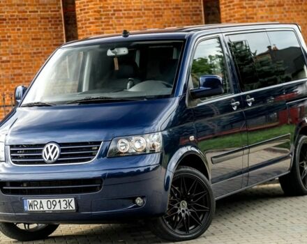 Синій Фольксваген Мультиван, об'ємом двигуна 2.5 л та пробігом 189 тис. км за 7000 $, фото 1 на Automoto.ua