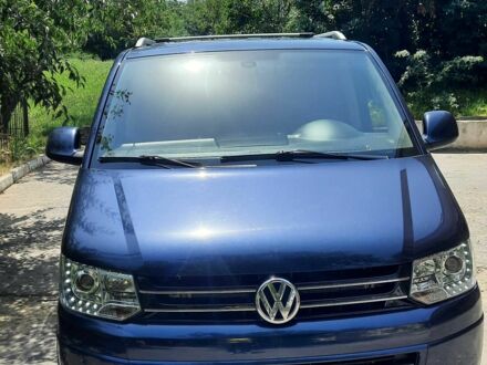 Синій Фольксваген Мультиван, об'ємом двигуна 2 л та пробігом 135 тис. км за 29000 $, фото 1 на Automoto.ua