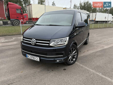 Синій Фольксваген Мультиван, об'ємом двигуна 1.97 л та пробігом 182 тис. км за 39999 $, фото 1 на Automoto.ua
