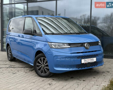 Синий Фольксваген Мультиван, объемом двигателя 1.97 л и пробегом 58 тыс. км за 59990 $, фото 1 на Automoto.ua