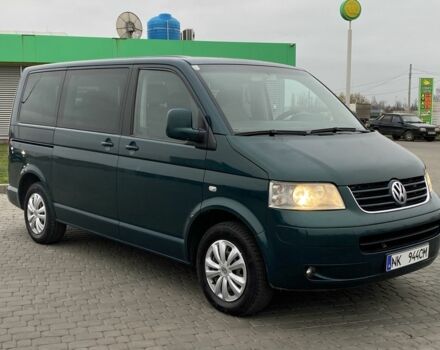 Зелений Фольксваген Мультиван, об'ємом двигуна 2.5 л та пробігом 311 тис. км за 5350 $, фото 10 на Automoto.ua
