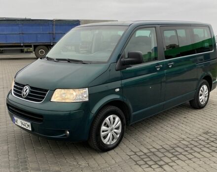 Зелений Фольксваген Мультиван, об'ємом двигуна 2.5 л та пробігом 311 тис. км за 5350 $, фото 3 на Automoto.ua