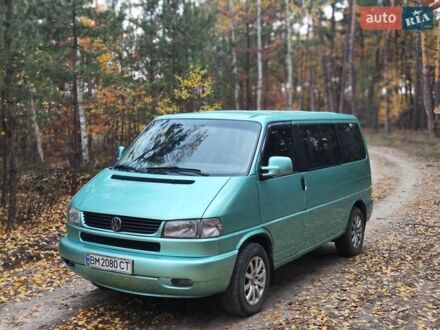 Фольксваген Мультиван 1997 в Сумах на Automoto.ua Зеленый Фольксваген Мультиван, объемом двигателя 2.5 л и пробегом 620 тыс. км за 6750 $, фото 1 на Automoto.ua