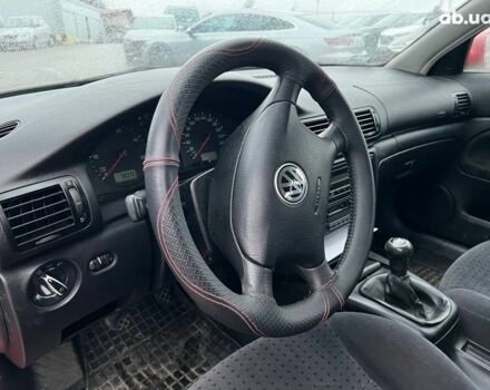 Красный Фольксваген Пассат Б5, объемом двигателя 1.9 л и пробегом 450 тыс. км за 4290 $, фото 15 на Automoto.ua