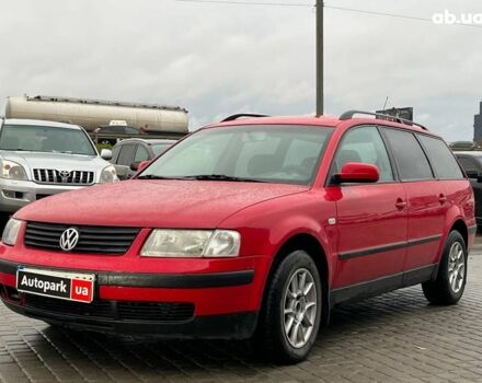 Красный Фольксваген Пассат Б5, объемом двигателя 1.9 л и пробегом 450 тыс. км за 4290 $, фото 1 на Automoto.ua