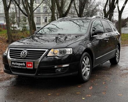 Черный Фольксваген Пассат Б6, объемом двигателя 2 л и пробегом 326 тыс. км за 6990 $, фото 1 на Automoto.ua