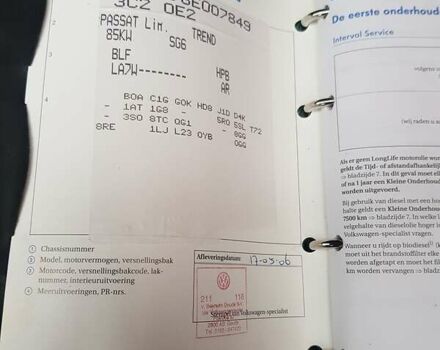 Сірий Фольксваген Пассат Б6, об'ємом двигуна 1.6 л та пробігом 245 тис. км за 6150 $, фото 51 на Automoto.ua