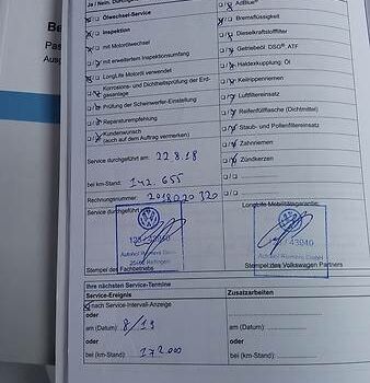 Сірий Фольксваген Пассат Б8, об'ємом двигуна 2 л та пробігом 203 тис. км за 16000 $, фото 13 на Automoto.ua