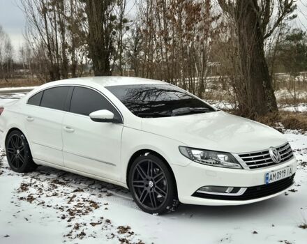 Белый Фольксваген Пассат СС, объемом двигателя 2 л и пробегом 222 тыс. км за 12000 $, фото 1 на Automoto.ua