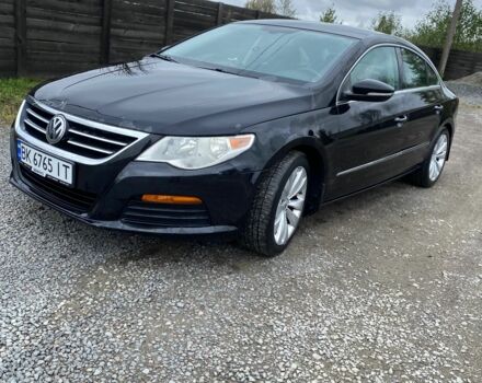 Черный Фольксваген Пассат СС, объемом двигателя 2 л и пробегом 240 тыс. км за 8500 $, фото 1 на Automoto.ua