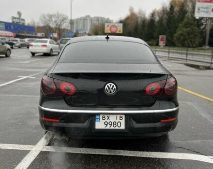 Черный Фольксваген Пассат СС, объемом двигателя 2 л и пробегом 187 тыс. км за 8300 $, фото 4 на Automoto.ua