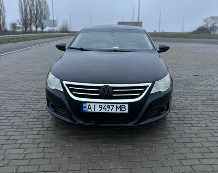 Черный Фольксваген Пассат СС, объемом двигателя 2 л и пробегом 280 тыс. км за 6400 $, фото 1 на Automoto.ua