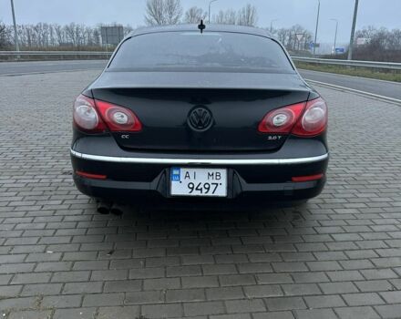 Черный Фольксваген Пассат СС, объемом двигателя 2 л и пробегом 280 тыс. км за 6400 $, фото 3 на Automoto.ua