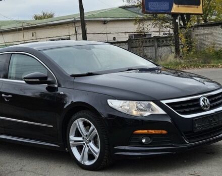 Черный Фольксваген Пассат СС, объемом двигателя 2 л и пробегом 163 тыс. км за 7900 $, фото 1 на Automoto.ua