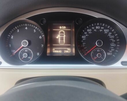 Чорний Фольксваген Пассат СС, об'ємом двигуна 2 л та пробігом 200 тис. км за 10200 $, фото 15 на Automoto.ua