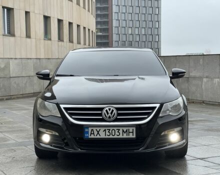 Черный Фольксваген Пассат СС, объемом двигателя 2 л и пробегом 245 тыс. км за 7799 $, фото 1 на Automoto.ua