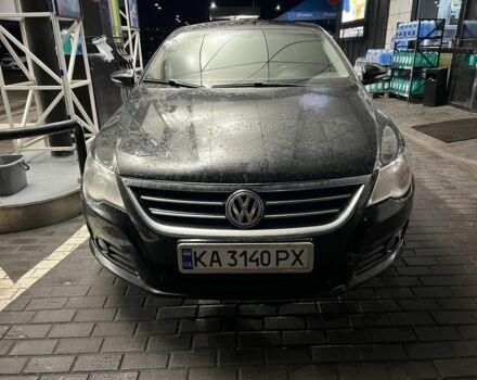 Черный Фольксваген Пассат СС, объемом двигателя 2 л и пробегом 230 тыс. км за 6800 $, фото 1 на Automoto.ua