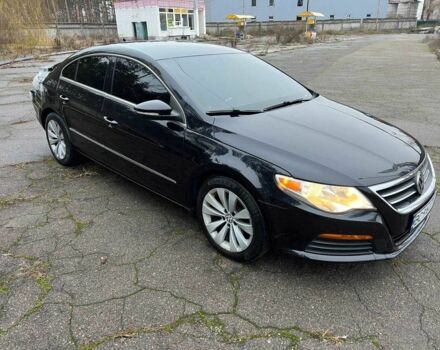 Черный Фольксваген Пассат СС, объемом двигателя 2 л и пробегом 200 тыс. км за 5700 $, фото 1 на Automoto.ua