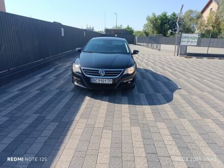 Черный Фольксваген Пассат СС, объемом двигателя 2 л и пробегом 160 тыс. км за 10300 $, фото 1 на Automoto.ua