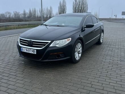 Черный Фольксваген Пассат СС, объемом двигателя 2 л и пробегом 280 тыс. км за 6400 $, фото 1 на Automoto.ua