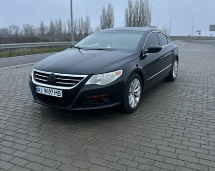 Черный Фольксваген Пассат СС, объемом двигателя 2 л и пробегом 280 тыс. км за 6400 $, фото 1 на Automoto.ua