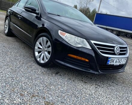 Черный Фольксваген Пассат СС, объемом двигателя 2 л и пробегом 240 тыс. км за 8500 $, фото 1 на Automoto.ua
