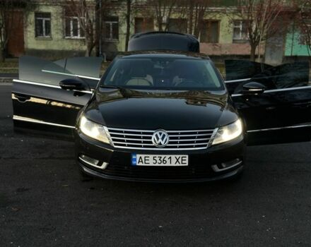 Черный Фольксваген Пассат СС, объемом двигателя 2 л и пробегом 240 тыс. км за 8000 $, фото 1 на Automoto.ua
