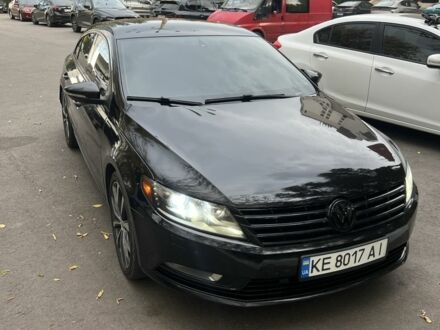 Черный Фольксваген Пассат СС, объемом двигателя 2 л и пробегом 227 тыс. км за 9300 $, фото 1 на Automoto.ua