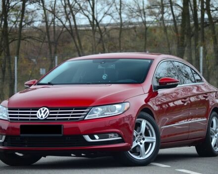 Красный Фольксваген Пассат СС, объемом двигателя 2 л и пробегом 182 тыс. км за 10700 $, фото 1 на Automoto.ua