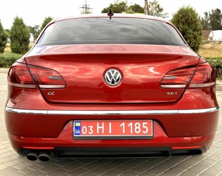 Красный Фольксваген Пассат СС, объемом двигателя 2 л и пробегом 182 тыс. км за 10700 $, фото 6 на Automoto.ua