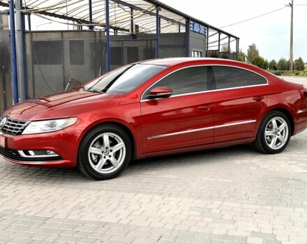 Красный Фольксваген Пассат СС, объемом двигателя 2 л и пробегом 182 тыс. км за 10700 $, фото 4 на Automoto.ua
