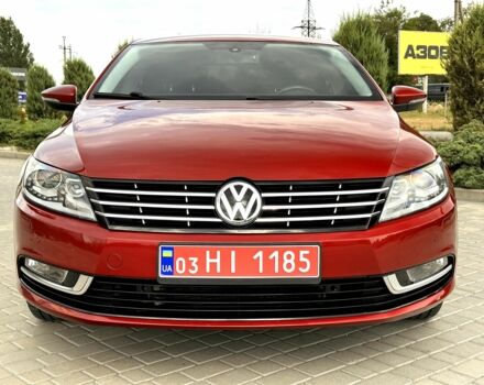 Красный Фольксваген Пассат СС, объемом двигателя 2 л и пробегом 182 тыс. км за 10700 $, фото 1 на Automoto.ua