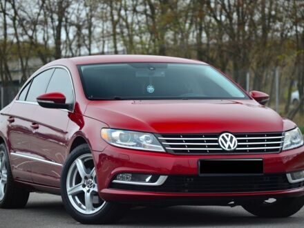 Красный Фольксваген Пассат СС, объемом двигателя 2 л и пробегом 182 тыс. км за 10700 $, фото 1 на Automoto.ua