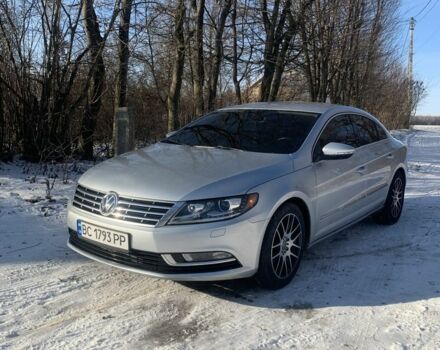 Серый Фольксваген Пассат СС, объемом двигателя 2 л и пробегом 220 тыс. км за 9800 $, фото 1 на Automoto.ua