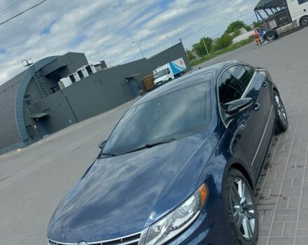 Синий Фольксваген Пассат СС, объемом двигателя 2 л и пробегом 140 тыс. км за 11500 $, фото 4 на Automoto.ua