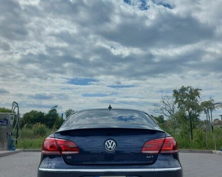 Синий Фольксваген Пассат СС, объемом двигателя 2 л и пробегом 140 тыс. км за 11500 $, фото 8 на Automoto.ua