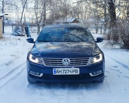 Синий Фольксваген Пассат СС, объемом двигателя 2 л и пробегом 110 тыс. км за 11000 $, фото 1 на Automoto.ua