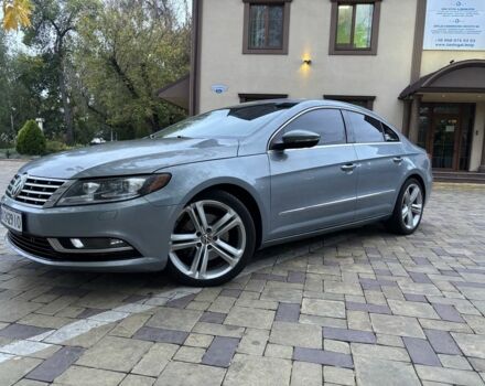 Синий Фольксваген Пассат СС, объемом двигателя 2 л и пробегом 350 тыс. км за 9500 $, фото 1 на Automoto.ua