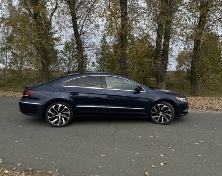 Синий Фольксваген Пассат СС, объемом двигателя 2 л и пробегом 298 тыс. км за 9800 $, фото 2 на Automoto.ua