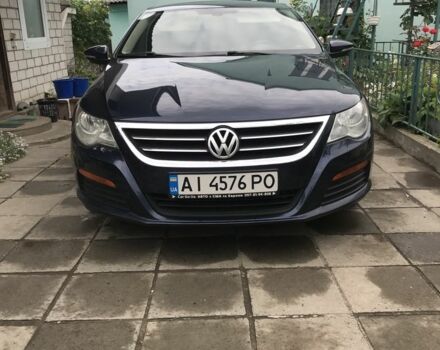 Синий Фольксваген Пассат СС, объемом двигателя 2 л и пробегом 194 тыс. км за 8100 $, фото 1 на Automoto.ua