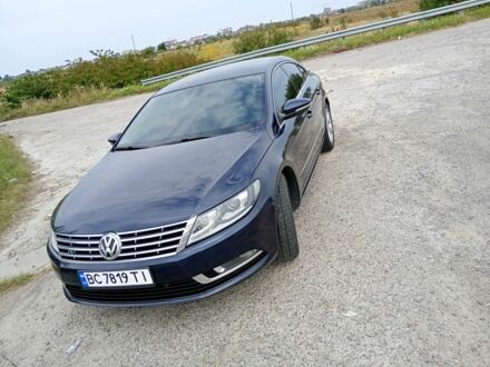 Синий Фольксваген Пассат СС, объемом двигателя 2 л и пробегом 116 тыс. км за 12800 $, фото 1 на Automoto.ua