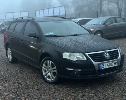 Черный Фольксваген Пассат Вариант, объемом двигателя 2 л и пробегом 317 тыс. км за 5450 $, фото 3 на Automoto.ua