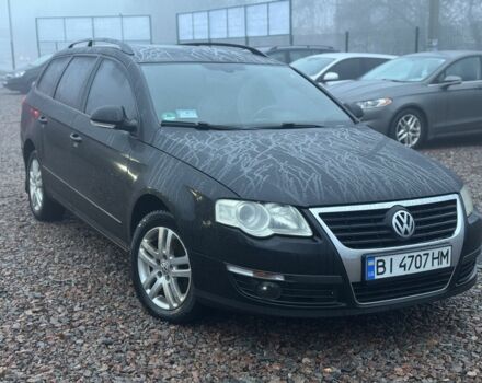 Черный Фольксваген Пассат Вариант, объемом двигателя 2 л и пробегом 317 тыс. км за 5450 $, фото 1 на Automoto.ua