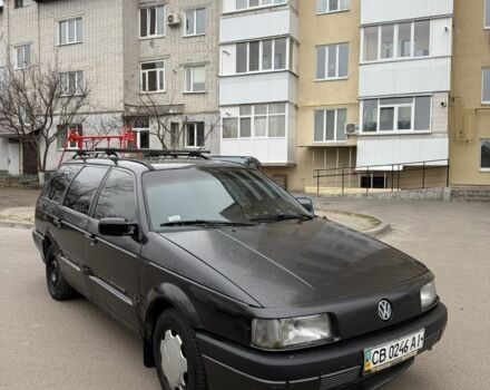 Черный Фольксваген Пассат Вариант, объемом двигателя 1.8 л и пробегом 326 тыс. км за 1350 $, фото 3 на Automoto.ua