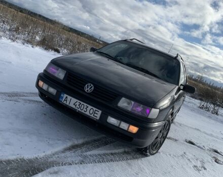 Черный Фольксваген Пассат Вариант, объемом двигателя 1.9 л и пробегом 491 тыс. км за 3400 $, фото 1 на Automoto.ua