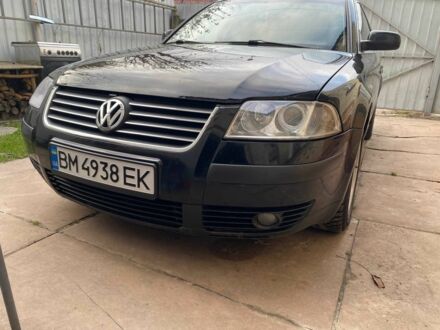 Черный Фольксваген Пассат Вариант, объемом двигателя 2 л и пробегом 218 тыс. км за 4000 $, фото 1 на Automoto.ua
