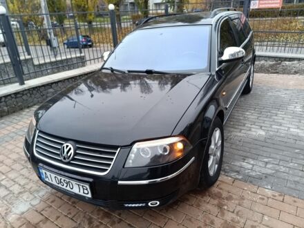Черный Фольксваген Пассат Вариант, объемом двигателя 2.5 л и пробегом 405 тыс. км за 3700 $, фото 1 на Automoto.ua