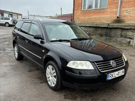 Черный Фольксваген Пассат Вариант, объемом двигателя 1.9 л и пробегом 240 тыс. км за 2400 $, фото 1 на Automoto.ua