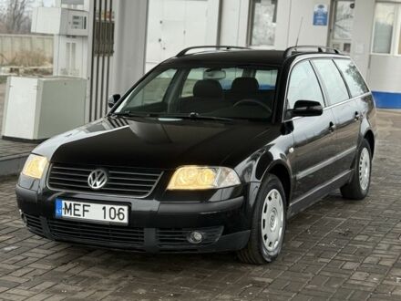 Черный Фольксваген Пассат Вариант, объемом двигателя 1.9 л и пробегом 280 тыс. км за 2750 $, фото 1 на Automoto.ua