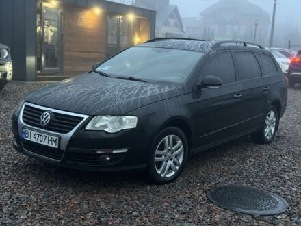 Черный Фольксваген Пассат Вариант, объемом двигателя 2 л и пробегом 317 тыс. км за 5450 $, фото 1 на Automoto.ua